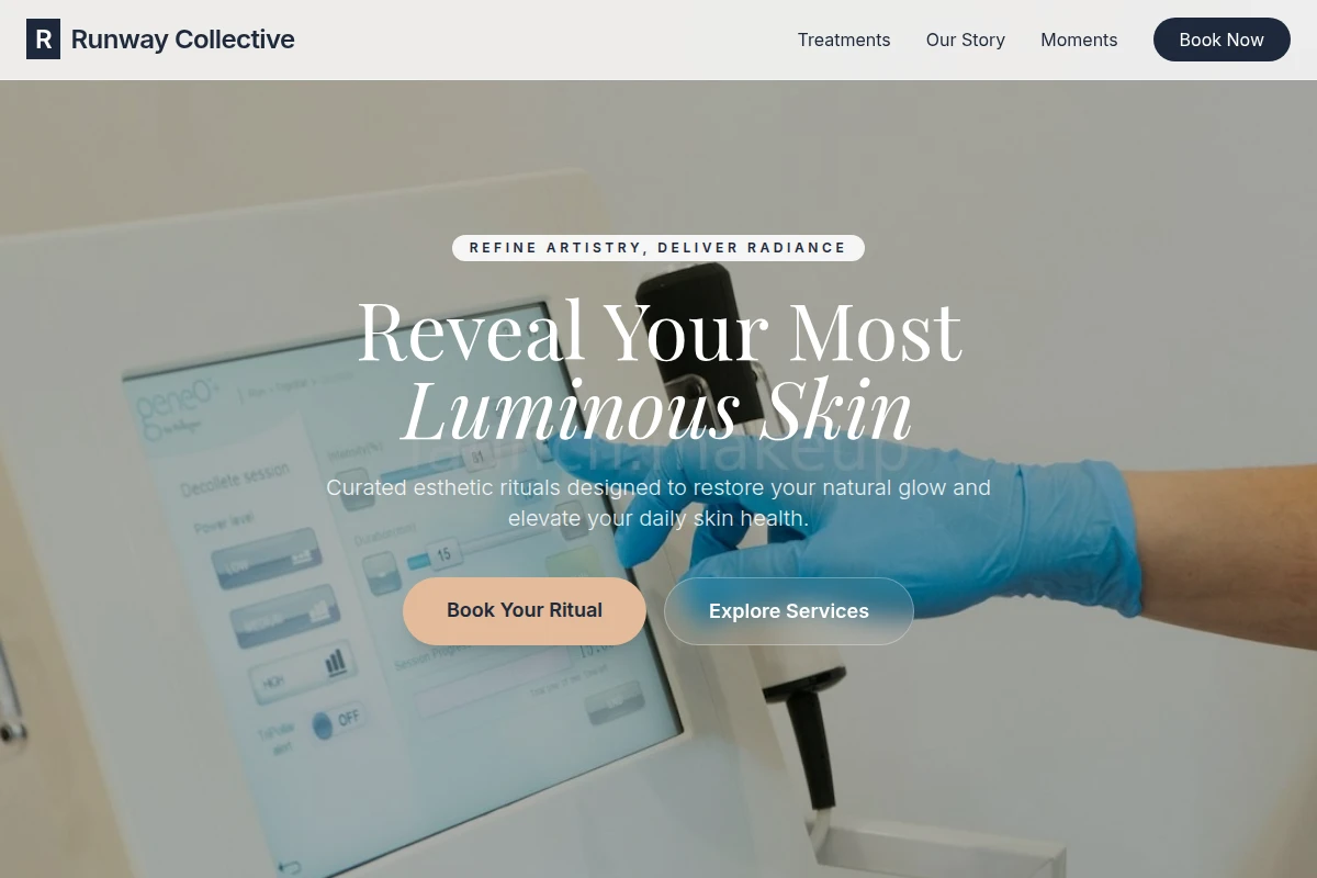 Runway Esthetician